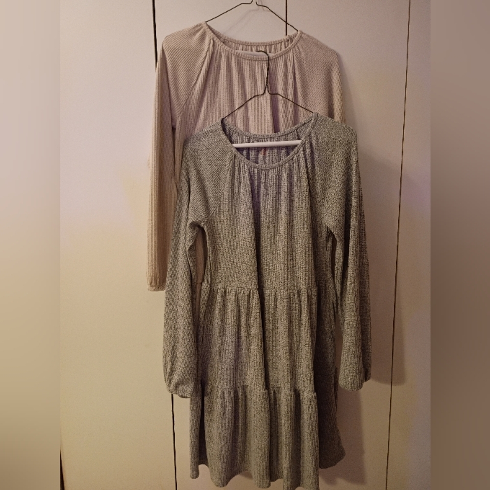 2 Cat & Jack Dresses In Good Condition! Both Are Included For Both Dresses!